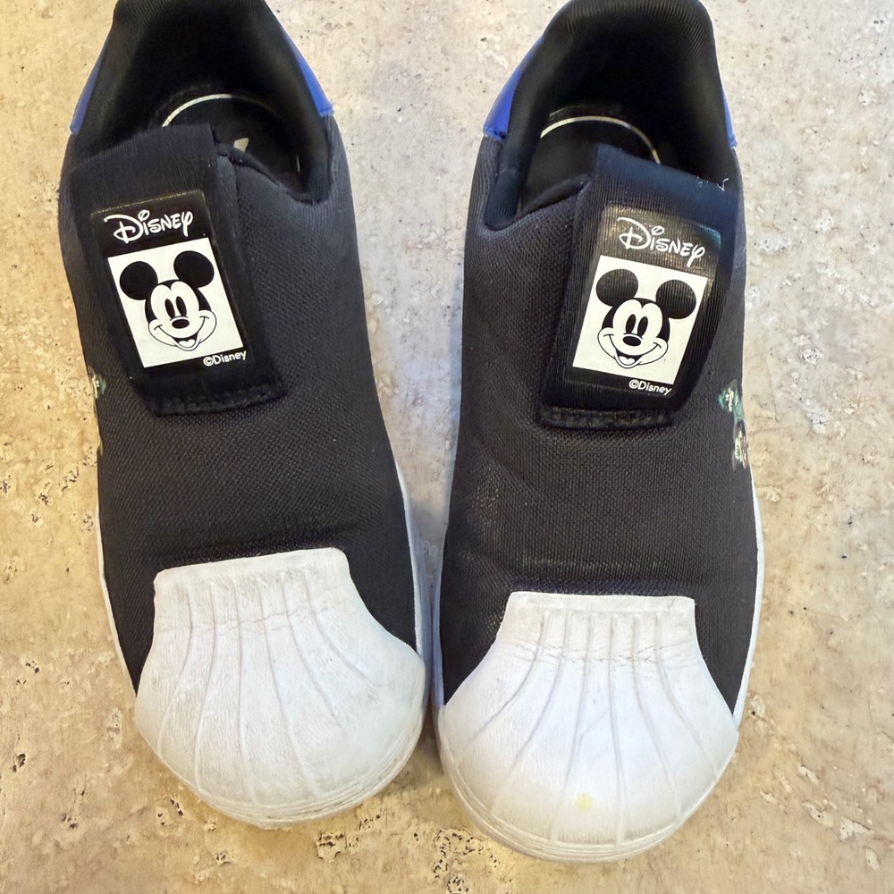 Adidas x Disney Kids Mickey Superstar 360 slip-on shoes